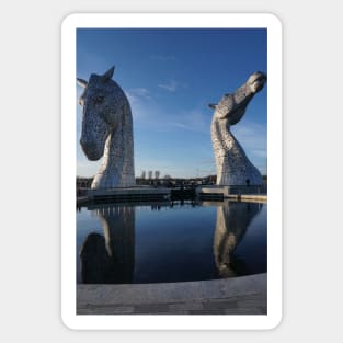 the Kelpies , Helix Park Sticker